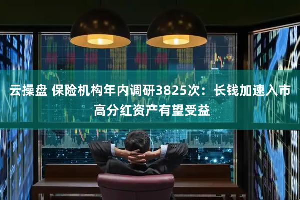 云操盘 保险机构年内调研3825次：长钱加速入市 高分红资产有望受益