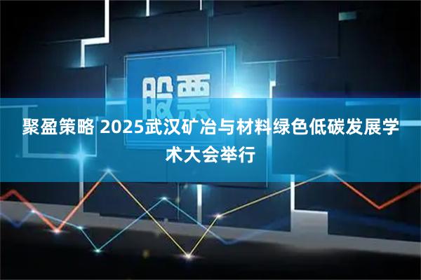 聚盈策略 2025武汉矿冶与材料绿色低碳发展学术大会举行