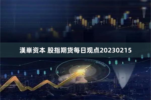 漢崋资本 股指期货每日观点20230215